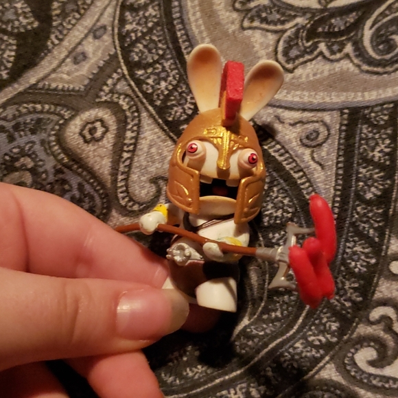DONATED- Ravin Rabbids Rayman Bunny Figure - Picture 1 of 4